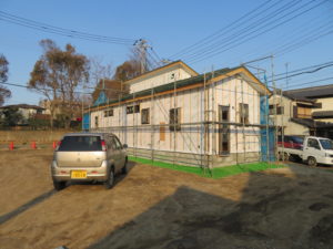 木造住宅、在来工法、千葉県習志野市鷺沼のK様邸、建築現場、建築現場写真｜千葉県、習志野市での新築工事、注文建築は地域密着の大栄工務店にお任せください。